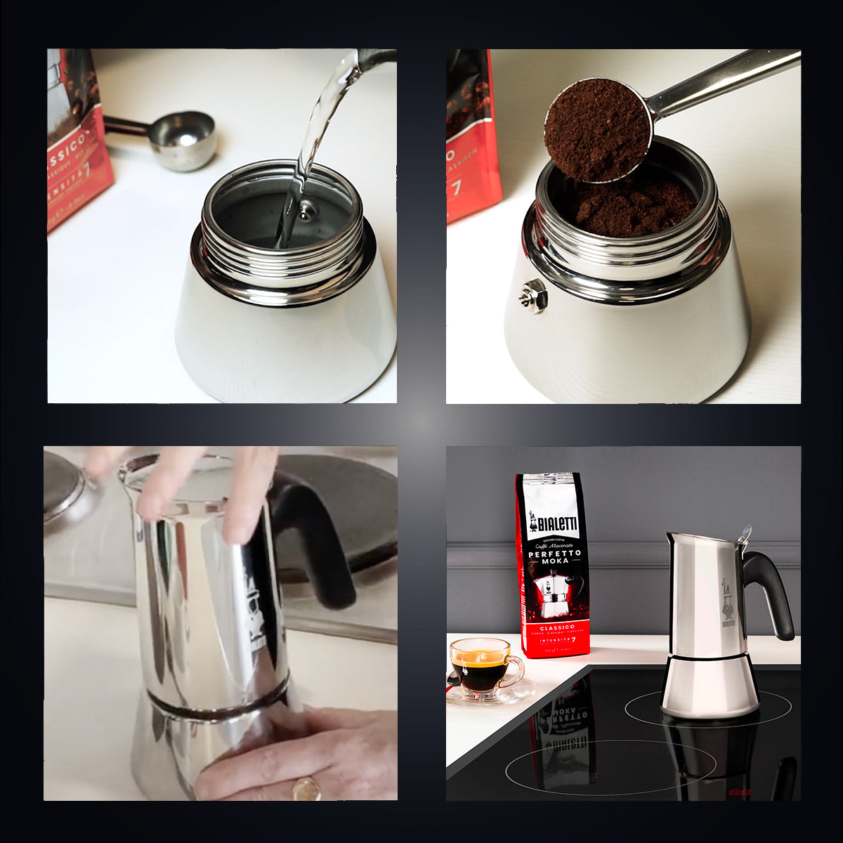 Bialetti Venus Stainless Steel Espresso Maker