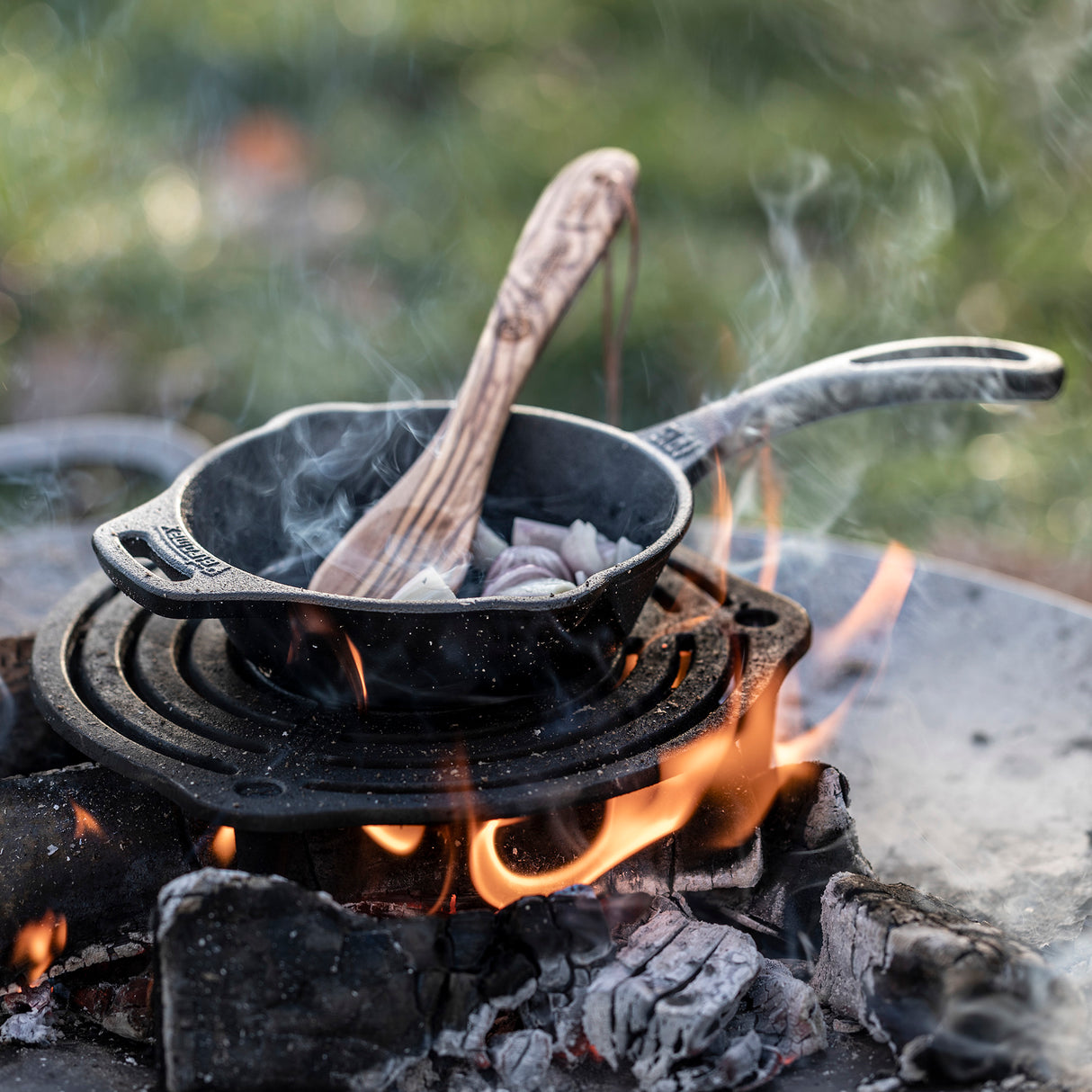 Cast Iron Stacking Grate & Grill