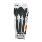 Camp Cutlery 3 Piece Set with Carabiner