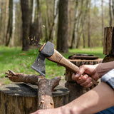 BeaverCraft Bushcraft Hatchet with Leather Sheath