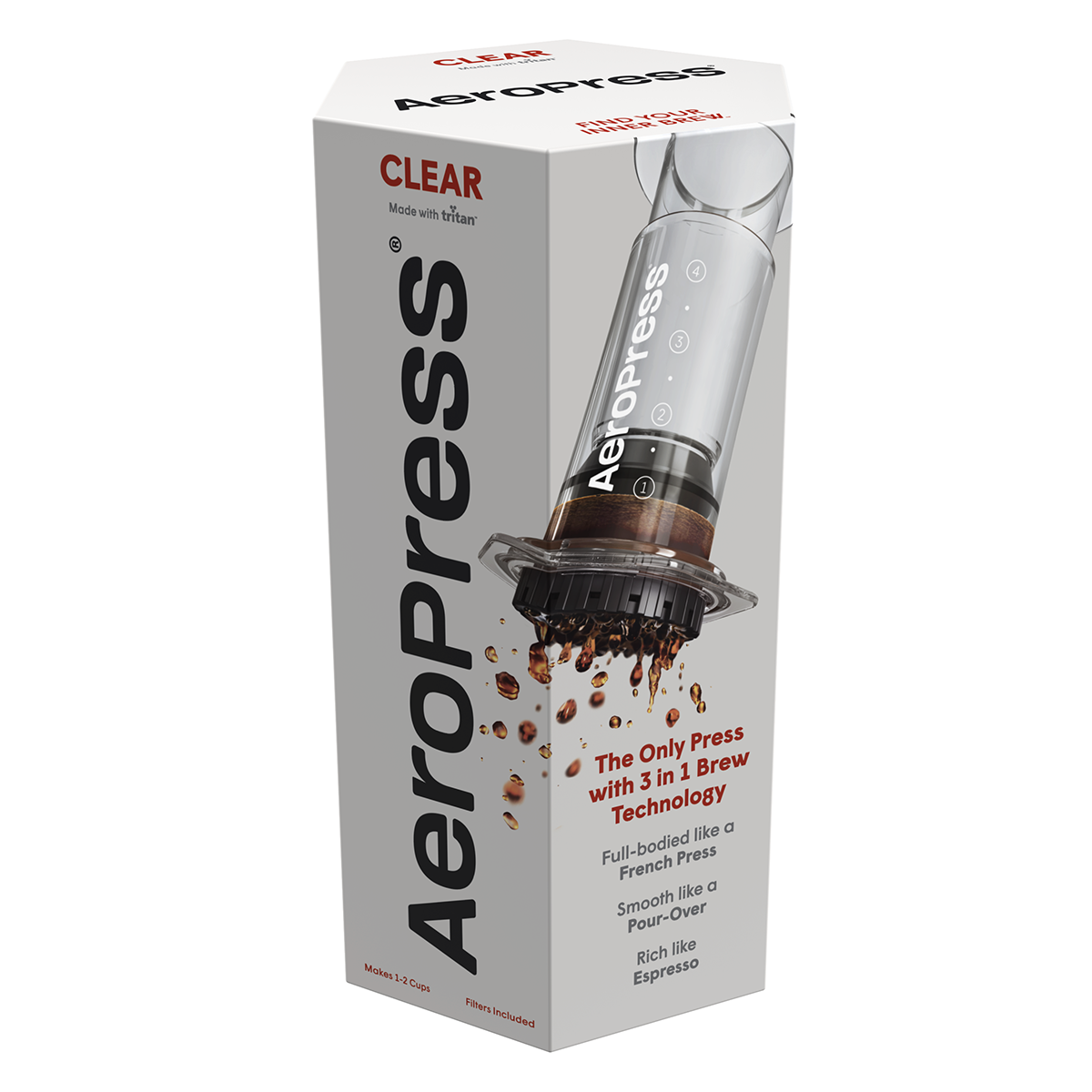 Clear Espresso and Coffee Maker