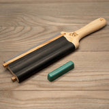 Dual Sided Paddle Strop for Hook Knives & Gouges