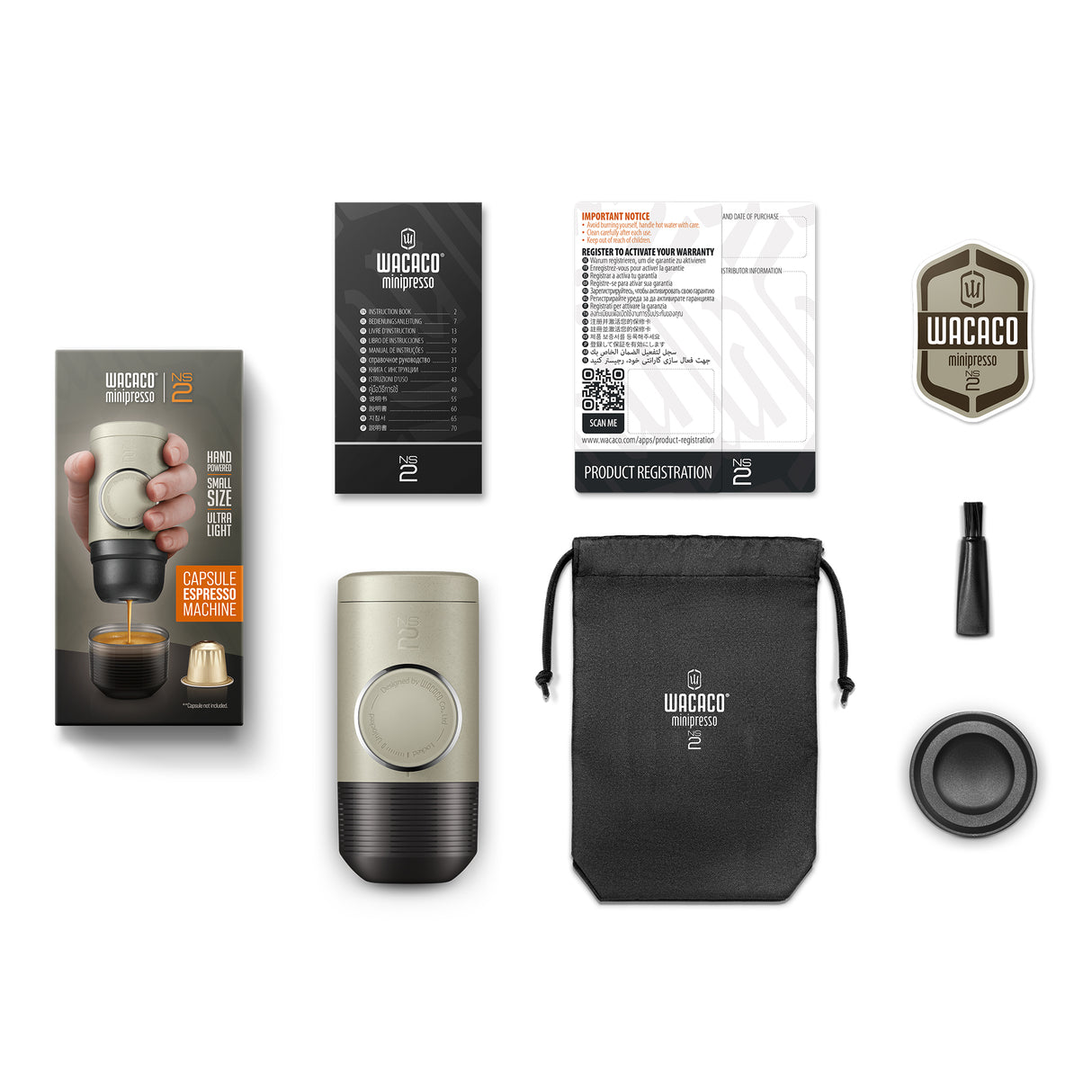 Minipresso NS2 Capsule Coffee Maker