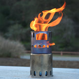 Titanium D105 Wood Burning Backpacking Stove