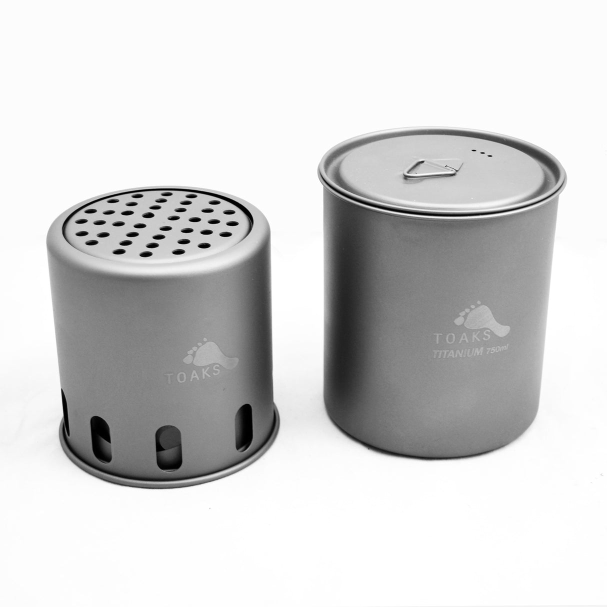 Toaks Titanium D94 Wood Burning Backpacking Stove