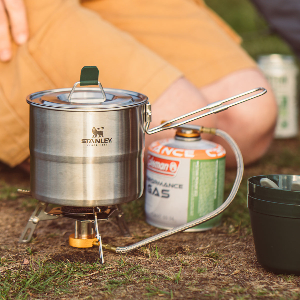 The Stainless Steel Cook Set For Two, 1 Litre