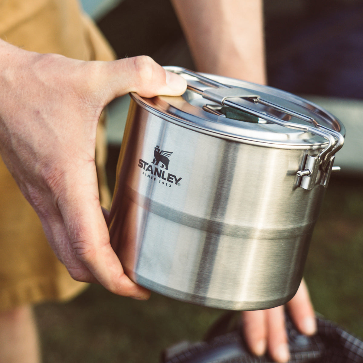 The Stainless Steel Cook Set For Two, 1 Litre