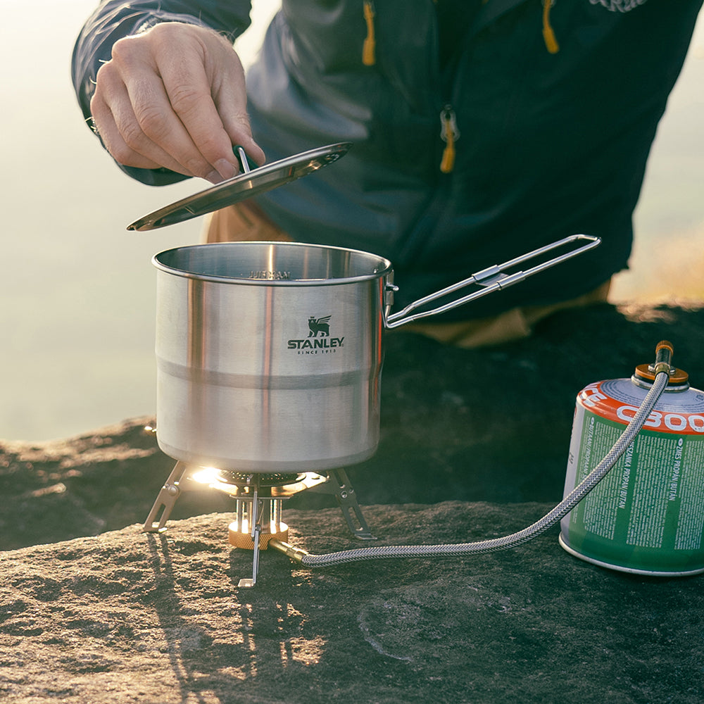 The Stainless Steel Cook Set For Two, 1 Litre