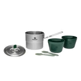 The Stainless Steel Cook Set For Two, 1 Litre