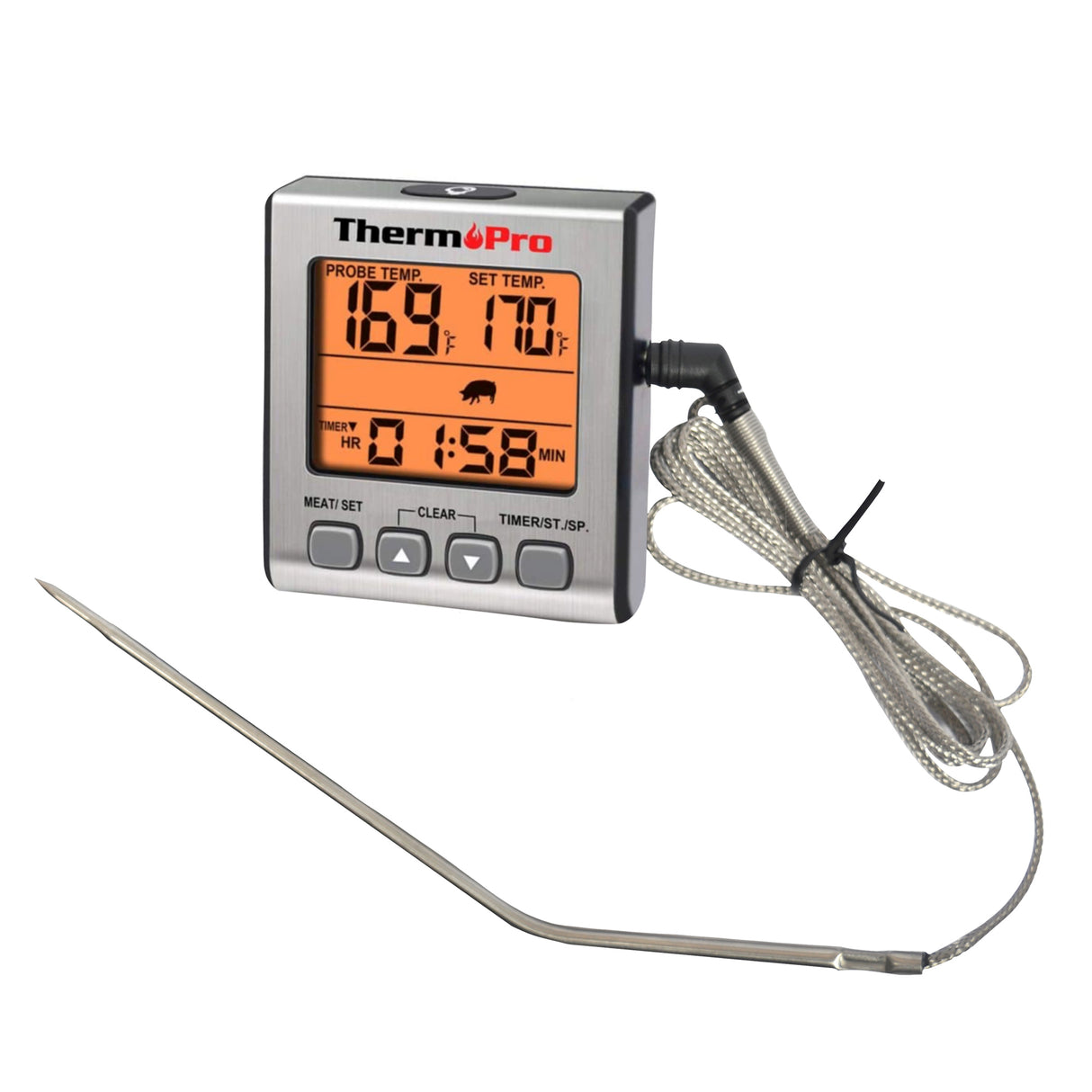 Digital Single Probe Meat Thermometer