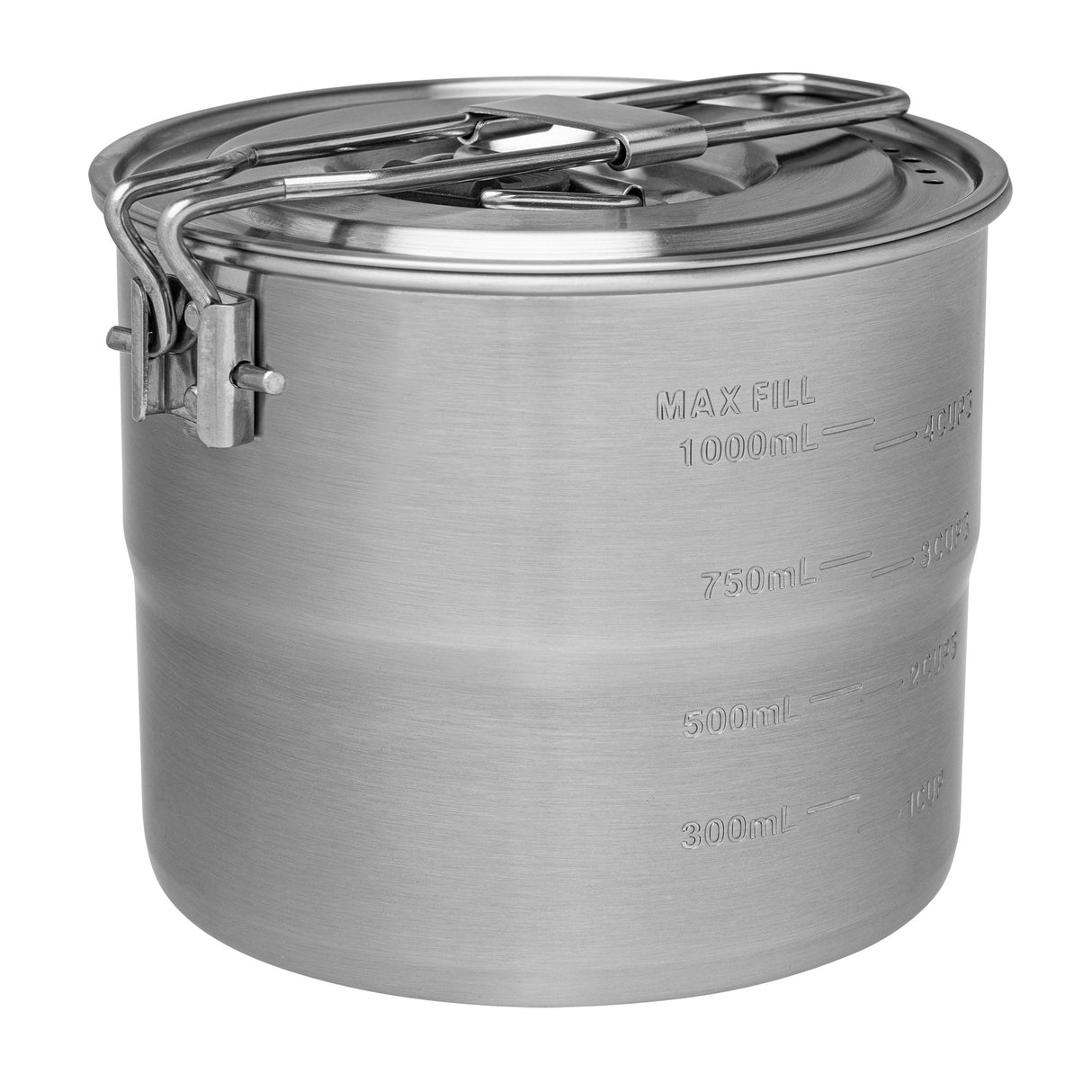 The Stainless Steel Cook Set For Two, 1 Litre