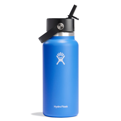 Hydro Flask Wide Mouth 32oz Straw Cap Bottle, 946ml