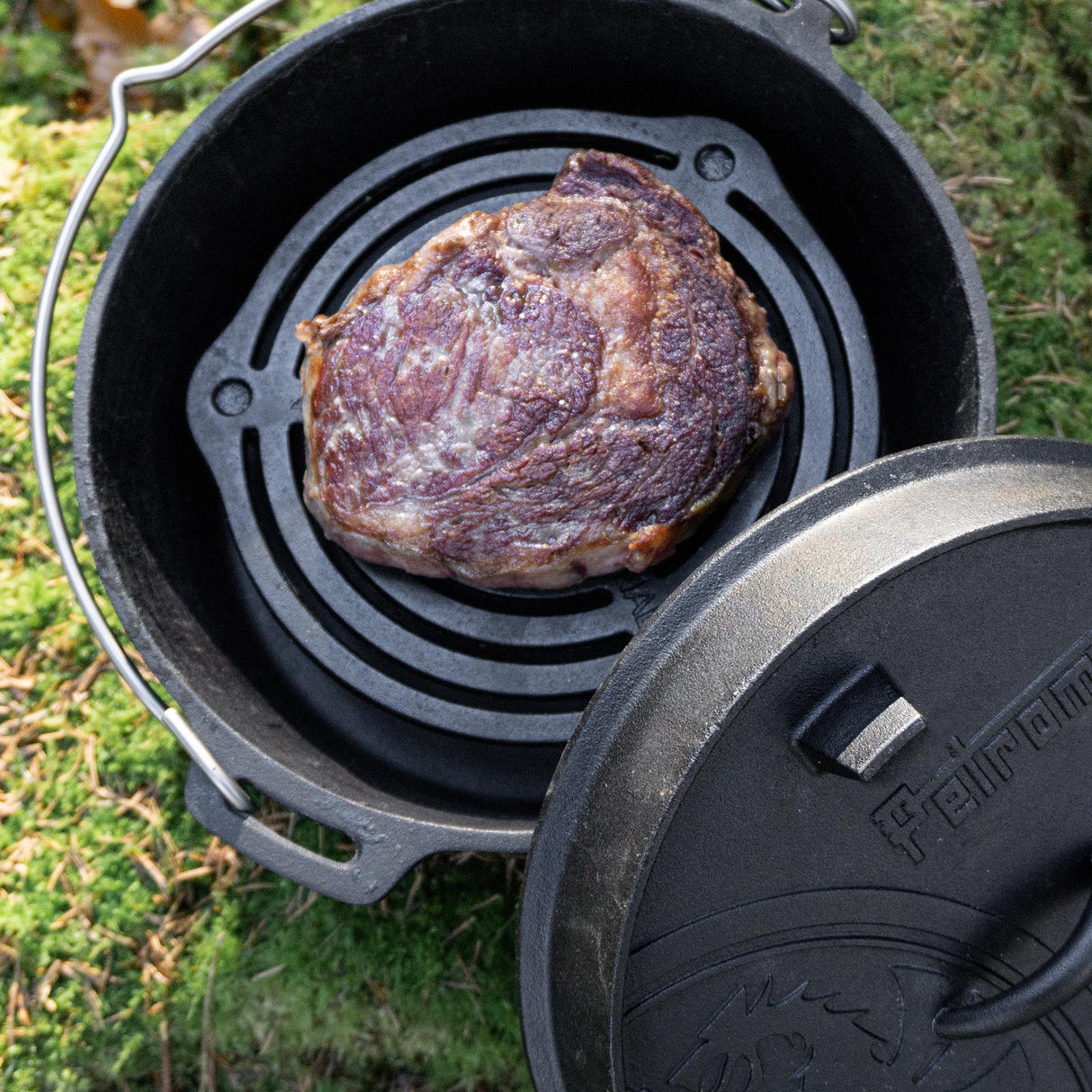 Cast Iron Stacking Grate & Grill