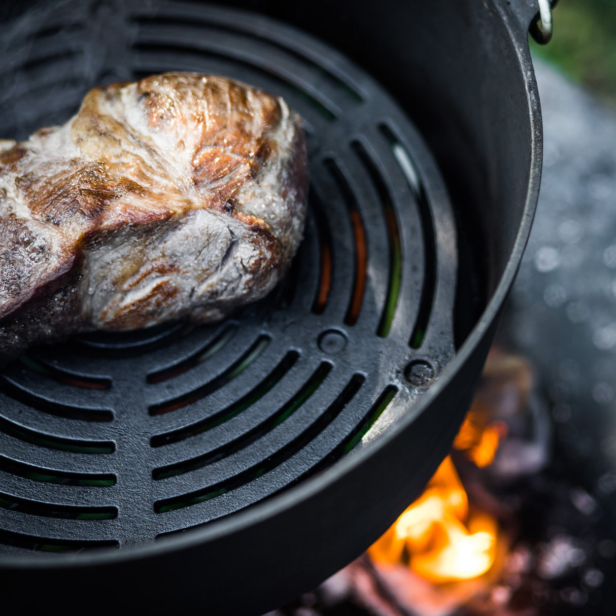 Cast Iron Stacking Grate & Grill