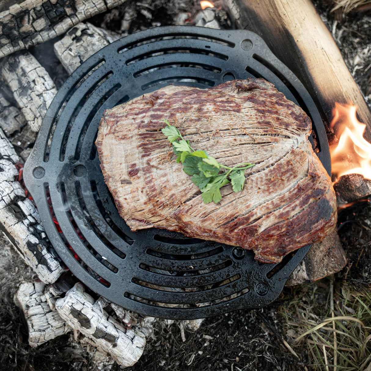 Cast Iron Stacking Grate & Grill