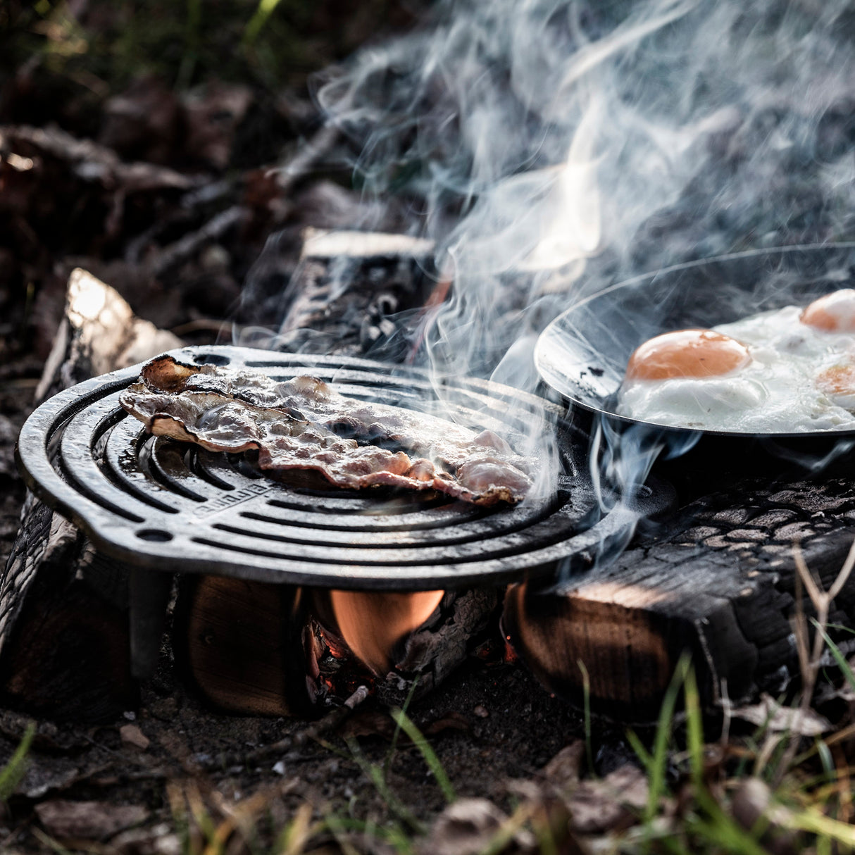 Cast Iron Stacking Grate & Grill